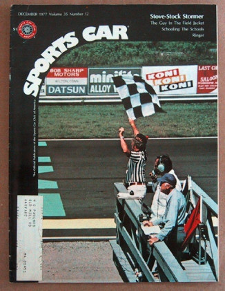 SPORTS CAR 1977 DEC - DAN GURNEY/OL' YELLOR, SCHOOLS